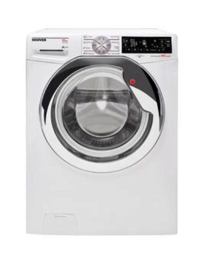 Hoover Dwt L610Aiw3 Dynamic Next Wizard Wifi, 10Kg, 1600 Spin Washing Machine - White/Chrome